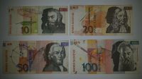 Banknote 10, 20, 50, 100 Tolarjev Slowenien 1992 Geldschein Set München - Schwabing-Freimann Vorschau