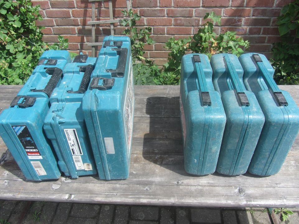 Makita Werkzeugkoffer Transportkoffer Elektrowerkzeuge in Viersen