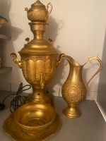 Antikes Orientalisches Samowar Set vergoldet Düsseldorf - Düsseltal Vorschau