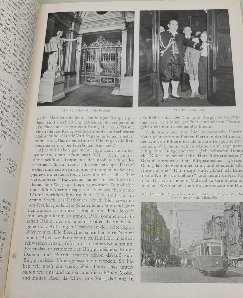 Hamburger ein Heimatbuch von Hartwig Fliege (Schulbuch 1952-65?) in Hamburg