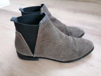 Zign Stiefeletten Schuhe braun schwarz gepunktet Niedersachsen - Lamstedt Vorschau