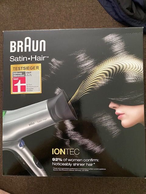 Braun Satin Hair Iontec Föhn, neu in Düsseldorf