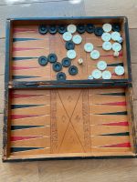 Historisches Backgammon getarnt als ledergebundene Bücher Schwachhausen - Neu Schwachhausen Vorschau