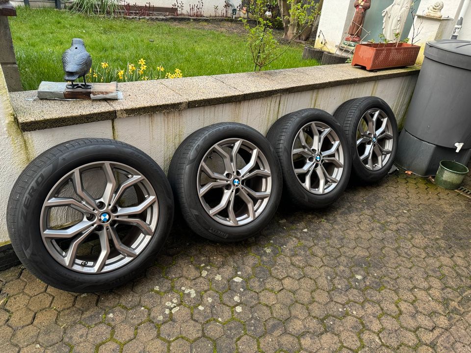 Originale BMW X4 Felgen 19“ Style 694 mit Sommerreifen 245/50R19 in Saarbrücken