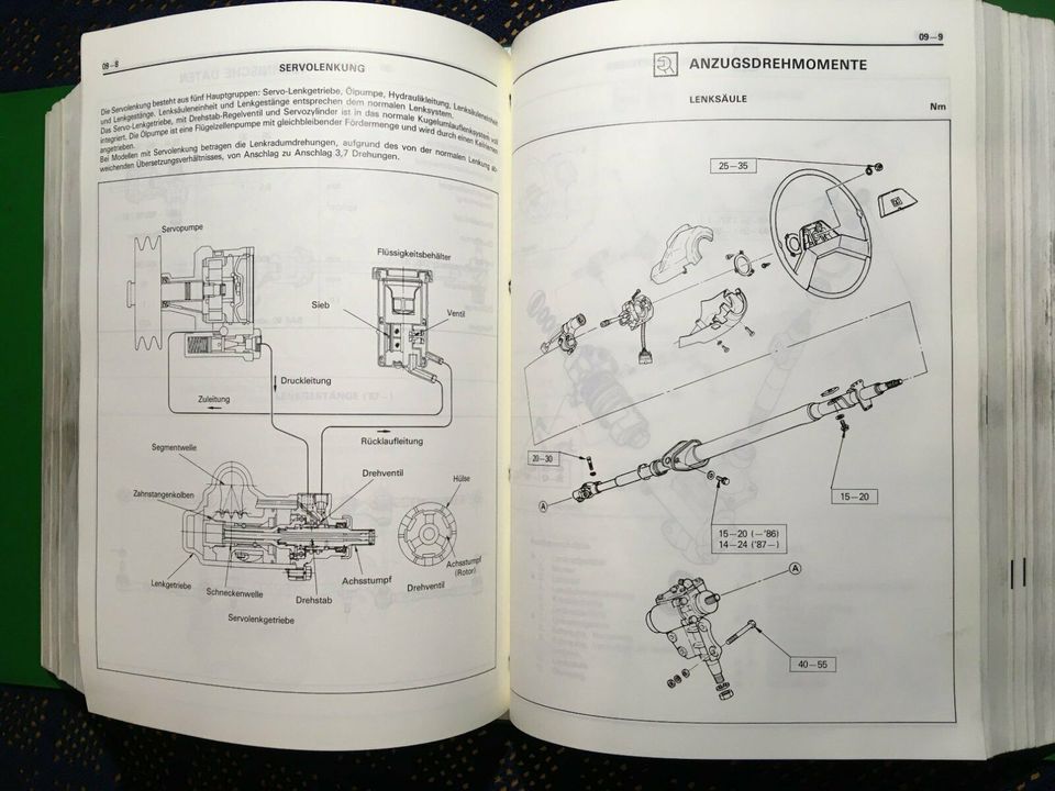 Reparaturanleitung Werkstatthandbuch Isuzu Trooper 1986 UBS Serie in Burgwald