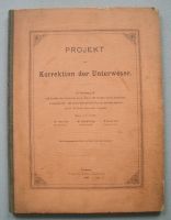 Bremen Bremerhaven Weser 1882 - Projekt zur Unterweser-Korrektion Bremen-Mitte - Ostertor Vorschau