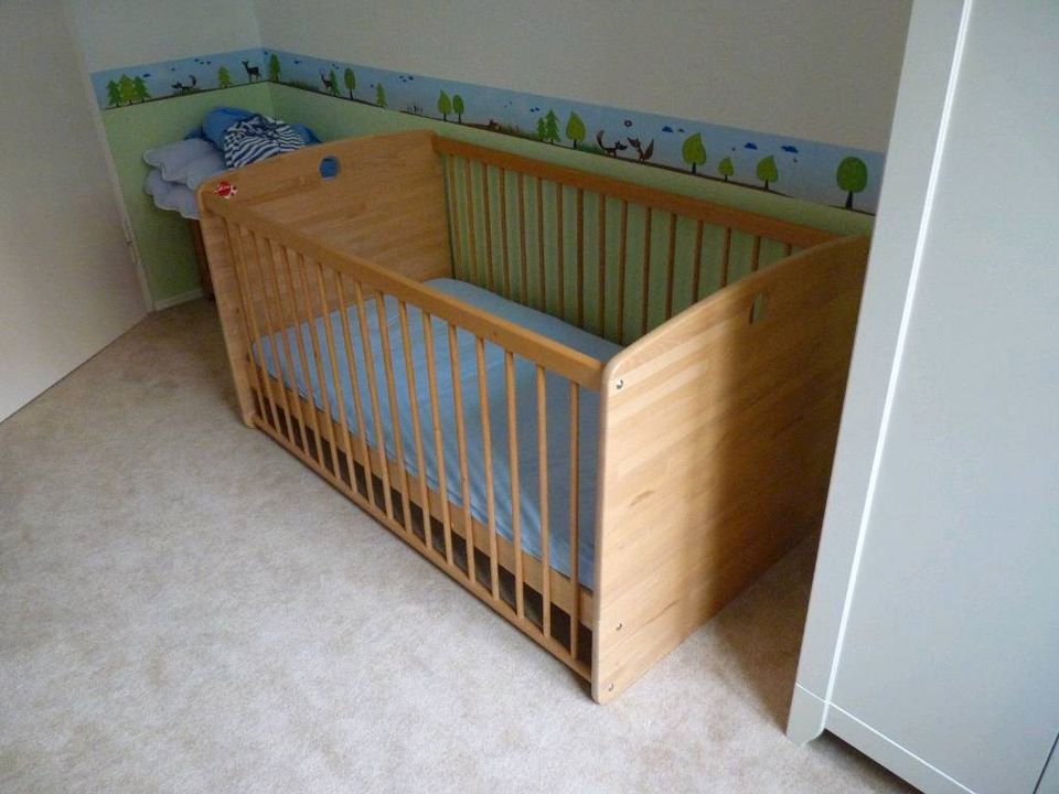 Babybett Vollholz Herlag 70 x 140 cm Kinderbett in Mannheim