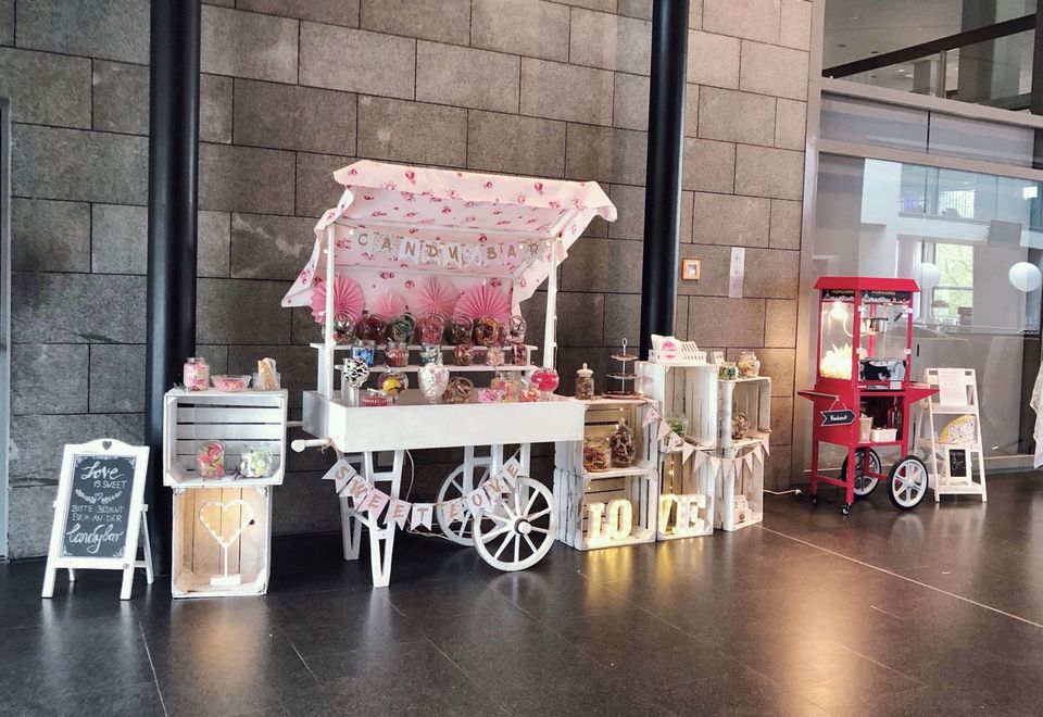 Candybar ♡ diverse Bars im Vintage Style mieten / Hochzeit Candy in Althornbach