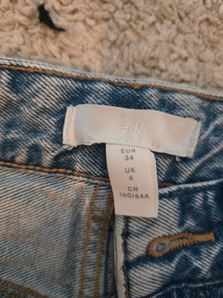 Jeans baggy modern hm xs 34 in Schwarzenbek