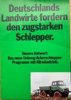 Broschüre Unimog Ackerschlepper Programm, Oldtimer, Sammler Baden-Württemberg - Göppingen Vorschau