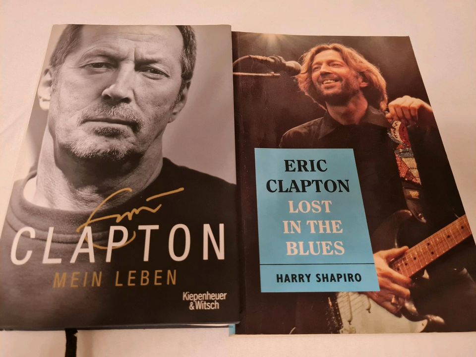 Eric Clapton Sammlung CD MC Bücher Tourbook Tickets live DVD Box in Kiel