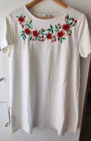 Mango Damen Mini Kleid Long Shirt Gr. L /40 Blumenstickerei Bayern - Fürth Vorschau