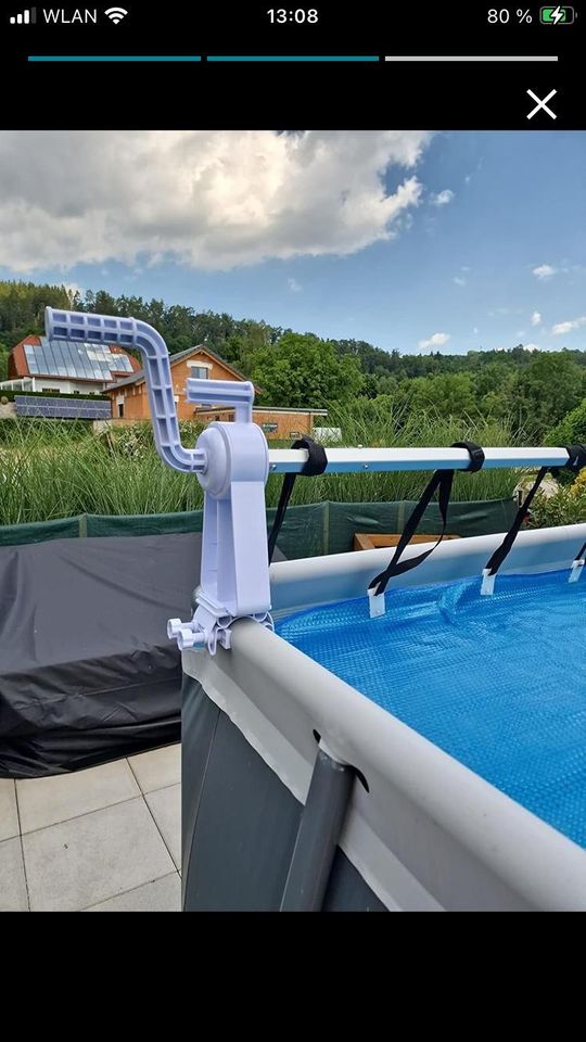 Pool XXL Komplettset 1 Jahr alt 7,33 x 3,66 x 1,32 (Aufstellpool) in Radebeul
