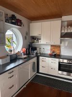 Einbau-Küche Küchenzeile weiß anthrazit inkl. E-Geräte Niedersachsen - Brietlingen Vorschau