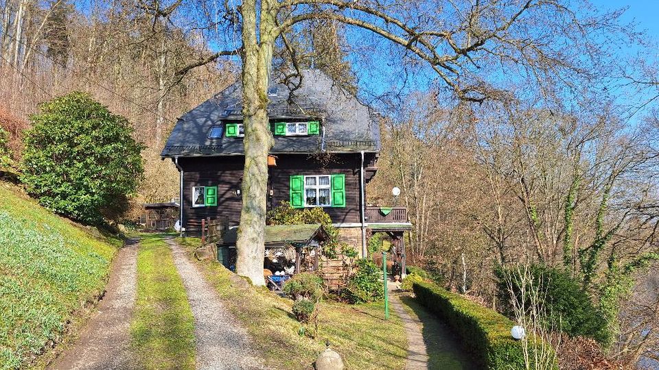 !!! Historische Villa am Rande der Stadt Elsterberg (fast) Alleinlage)!!! in Elsterberg