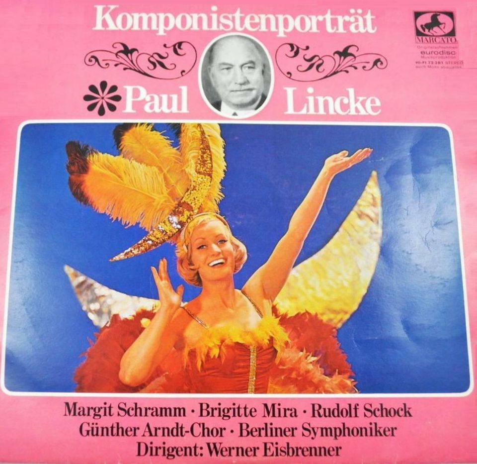 Schallplattenalbum K mit 15 Schallplatten 30 cm Durchmesser in Opfenbach