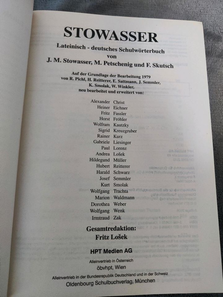 Stowasser Latein Deutsch Wörterbuch in Offenbach