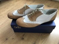 Caprise Damen Schnürschuhe Halbschuhe 39 beige weiß Leder leicht Schleswig-Holstein - Norderstedt Vorschau