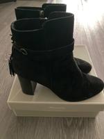 Wildlederstiefelette, Gr.40, schwarz Schleswig-Holstein - Escheburg Vorschau