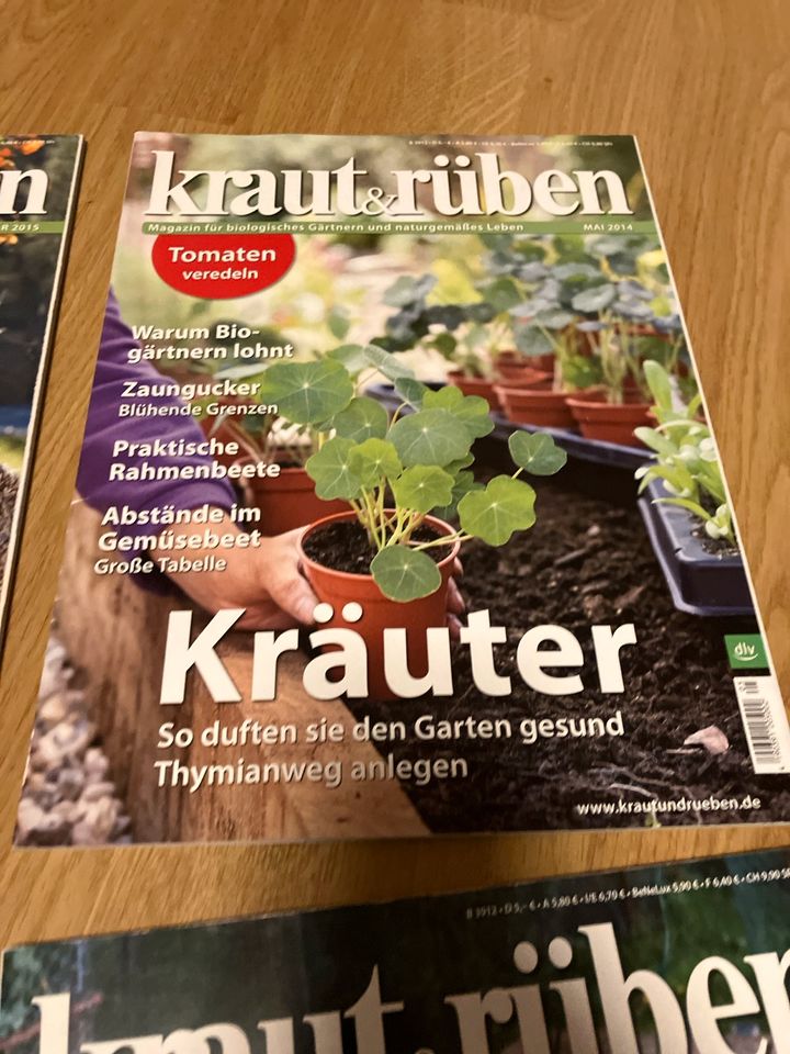 Kraut und Rüben 2014 2015 Hefte wie neu Zeitschrift in Wallenhorst