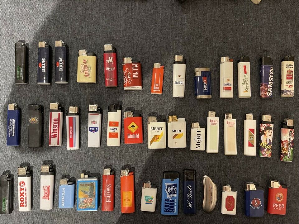 Raucher Marken Sammlung Feuerzeug Sammlung Auflösung Konvolut in Frankfurt  am Main - Innenstadt | eBay Kleinanzeigen ist jetzt Kleinanzeigen