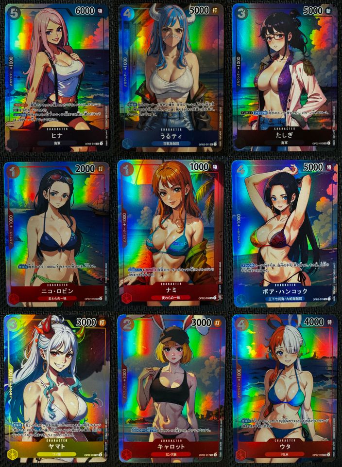 One Piece TCG Alt Art Custom Karten in Bad Aibling