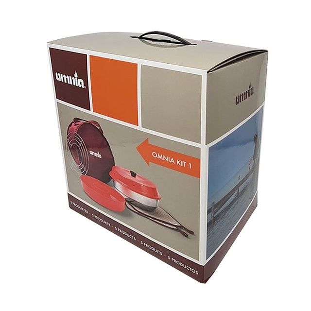 OMNIA Backofen Camping KIT 1, 5-teilig in Kayhude