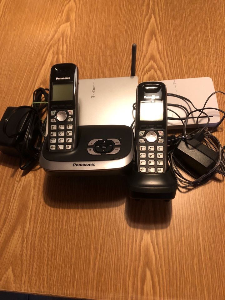 Panasonic Telefonset mit Anrufbeantworter in Bad Lauterberg im Harz