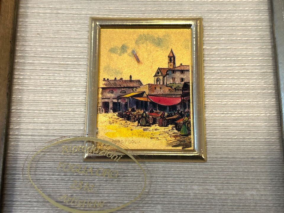 Miniaturbild Foglia Oro 23 kt. Blattgold Italien 11,3 x 10,4 cm. in Koblenz
