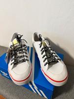 adidas Nizza Trefoil 'White Vivid Red' GX1465 Gr.42 Bayern - Bad Staffelstein Vorschau