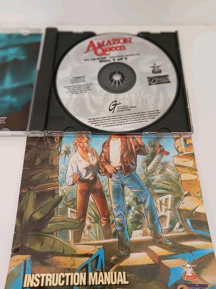 CD Rom PC Spiel Flight of the Amazon Queen in Kleinmachnow