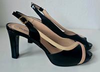 Donna soft Vera cuoio sandalen neu schwarz leder Bayern - Neuendettelsau Vorschau