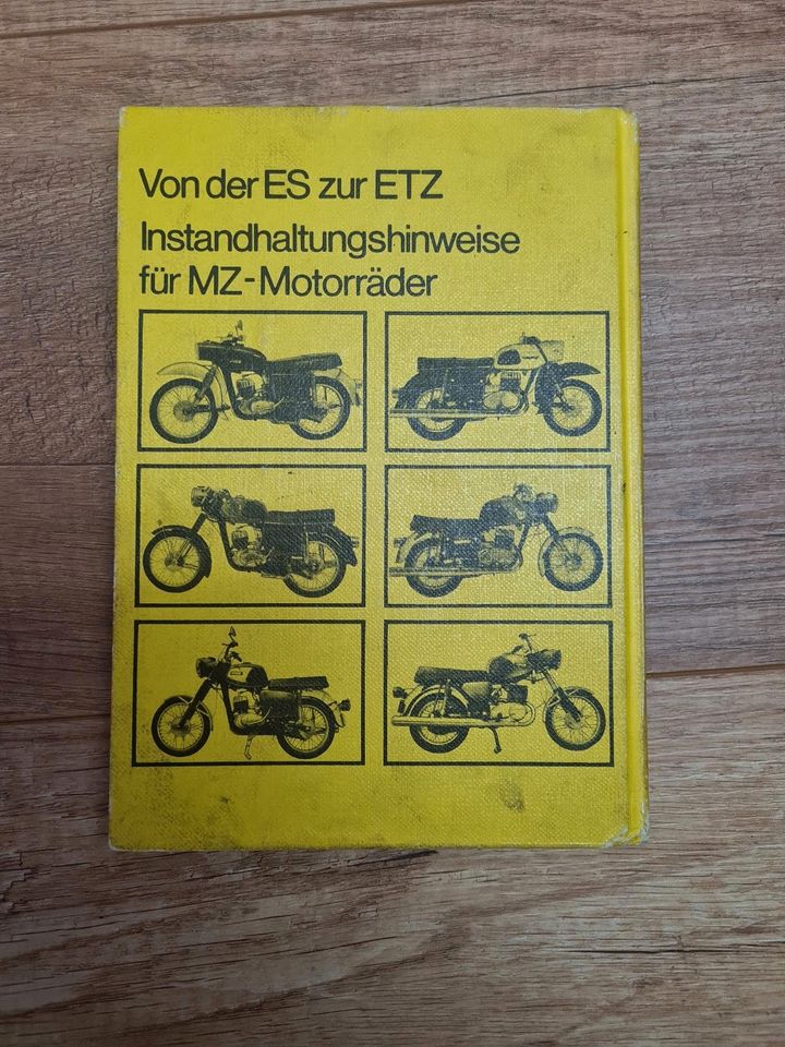 MZ Motorräder Buch Wie helfe ich mir selbst in Sömmerda