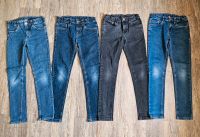 4 Jeans Kinderhosen Größe 152 blau schwarz (von H&M und C&A) Brandenburg - Liebenwalde Vorschau