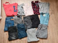 14 tlg. Paket Shirts, Jeans, Pullis, Jogginghosen Gr.S,36 Hessen - Breitscheid Vorschau