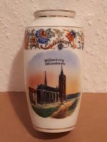 Andenken-Vase: Wittenberg, Schloßkirche, Blumenkante, um 1920 Sachsen - Zwickau Vorschau