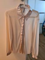 Beige glänzende Bluse Größe: M Bayern - Kaufbeuren Vorschau