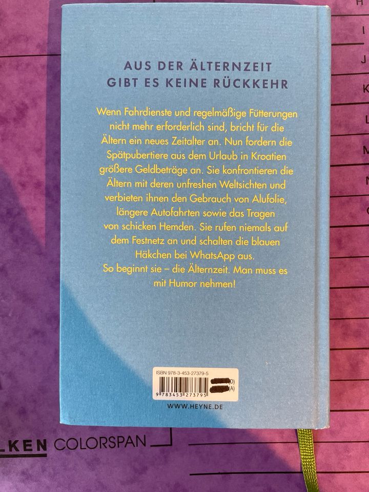 Buch Älternzeit von Jan Weiler gebunden und ungelesen in Winsen (Luhe)