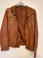 Jacke Leder Imitat Cognac Größe 38 40 Niedersachsen - Gieboldehausen Vorschau