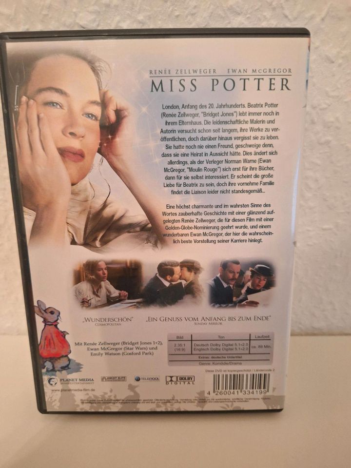 DVD Miss Potter Von Rene Zellweger und Ewan McGregor in Hamburg