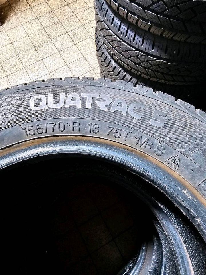 2x 155/70 R13 Ganzjahr fast wie Neu in Hamburg