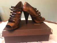 Bally Pumps Schuhe 40 braun Originalkarton Dresden - Pieschen Vorschau
