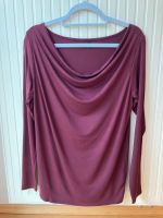 Benetton Shirt Wasserfall Kragen Bordeaux M Nordrhein-Westfalen - Lohmar Vorschau