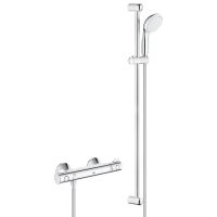 GROHE Brause Set mit Thermostat Handbrause und Brausestange Niedersachsen - Saterland Vorschau