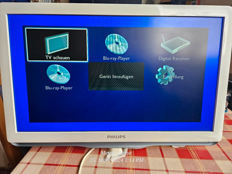 Philipps tv 22 zoll weiß in Berlin