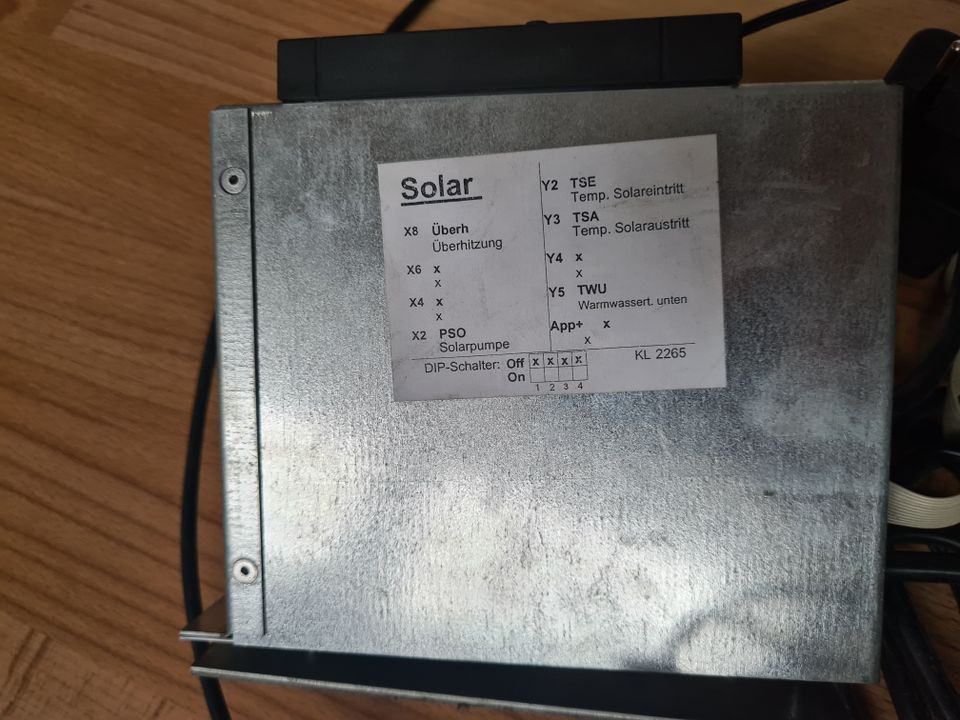 Solar Regelung 2 Punkt Regler Steuerung in Buggingen