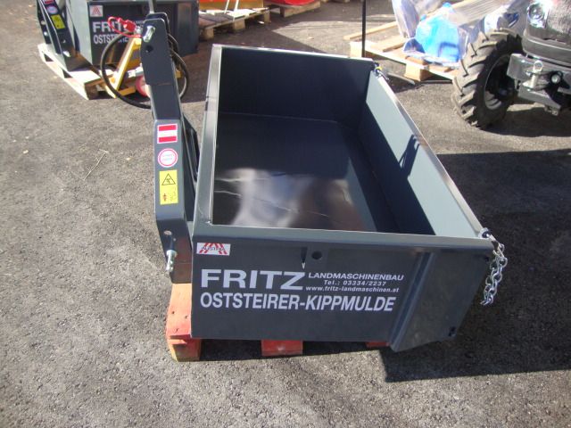 Heckcontainer Kippmulde Heckschaufel hydraulisch 140x80x36cm in Traunstein