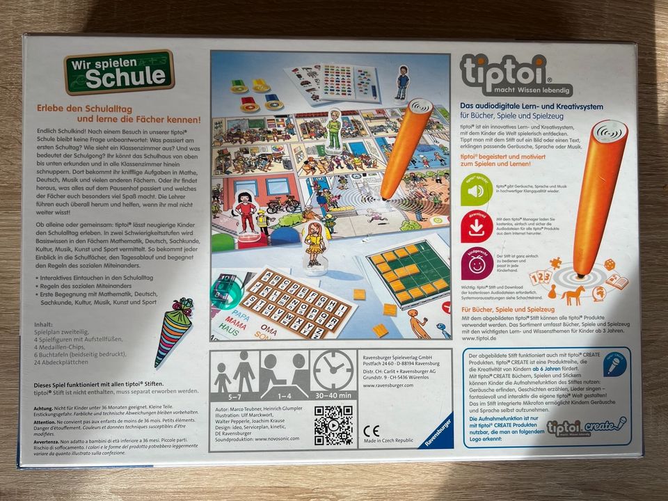 Ravensburger Tiptoi Wir spielen Schule in Bobenheim-Roxheim