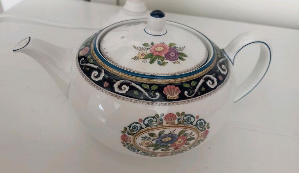 ⚜️ Wedgwood ⚜️ Wedgewood Teekanne England Vintage shabby chic in Immenstadt