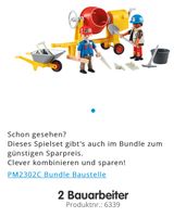 Playmobil Bauarbeiter Baustelle Betonmischer Nordrhein-Westfalen - Willich Vorschau